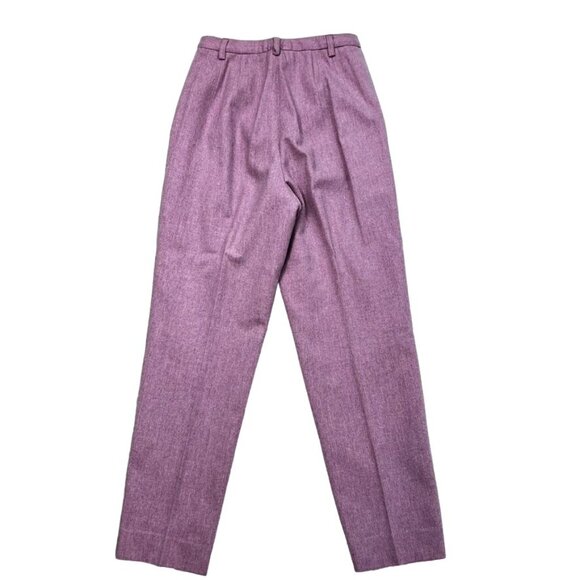 Pendleton Womens 2-Piece Lined Suit Blazer and Pants Sz 6P 100% Virgin Wool Pink - Picture 10 of 16